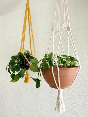 MACRAME PLANTENHANGER